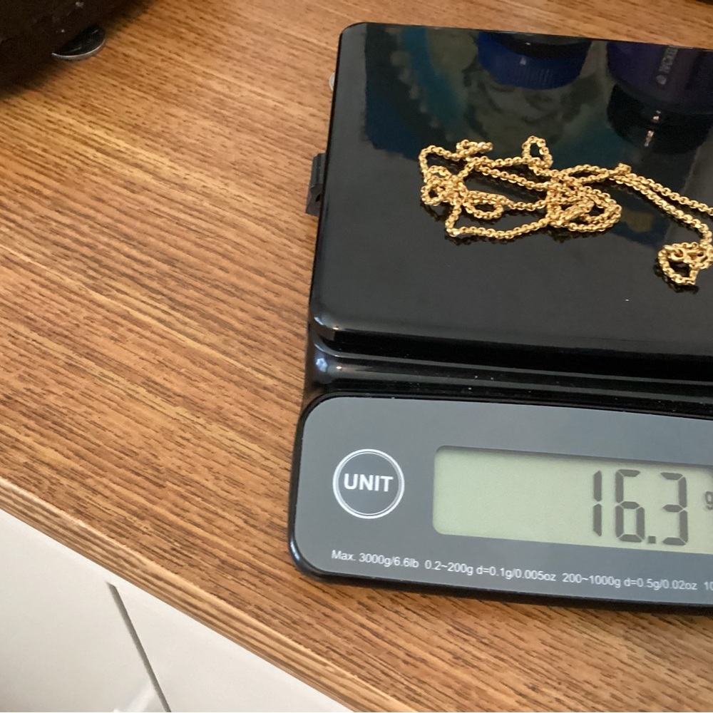22k gold chain